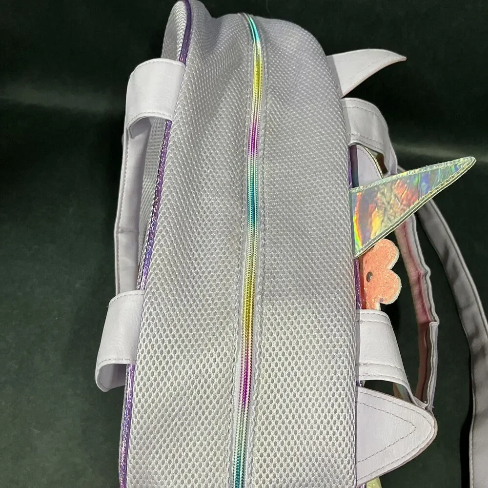 Miss Gwen’s OMG Accessories Unicorn Suitcase Bag Travel‎ Purple Rainbow